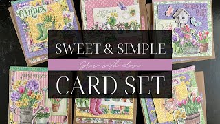 Creating Simple And Sweet Cards With Our 'Grow With Love' Card Kit - Simple DIY Greeting Cards