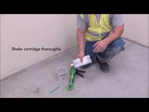 Surface Spall And Crack Repair On Concrete Floors - YouTube