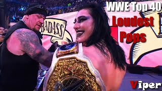 WWE Top 40 Loudest Pops of The Last 5 Years