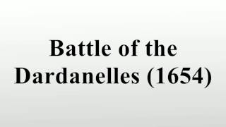 Battle of the Dardanelles (1654)