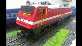 WAP4 locomotive model with lights