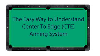 Understanding Center To Edge (CTE) Aiming System in easy way