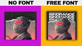 See How YOUR Designs Change With These FREE Fonts!! (Download Now)