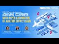 Webinar sneak peek: Achieving 10X growth with Hyper Automation of Aviation Supply Chain