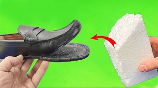 A skilled shoemaker shares this secret! How to easily repair torn shoes.