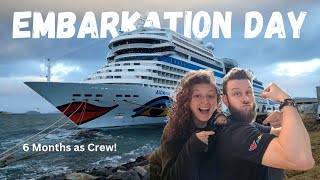 Embarking AIDAmar - 6 months working as Crew! | Kate & Jörn