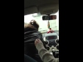 Close contact with a steering wheel