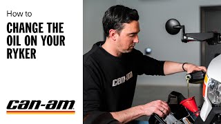 How to Change the Oil on your Can-Am Ryker