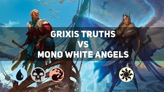 Grixis Truths vs Mono White Angels | Platinum | MTG Historic