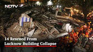 5 Still Trapped In Lucknow Building Collapse, Had Cracks After Earthquake