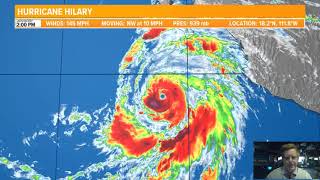 Tracking Hurricane Hilary and the tropics in the Atlantic, (Not Westpac)