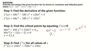 Optimization Techniques: OT001 | OT001/CH1/01 | Single Variable Optimization