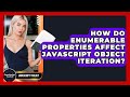How Do Enumerable Properties Affect JavaScript Object Iteration? - JavaScript Toolkit
