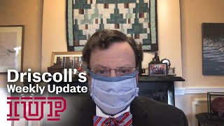 April 17—COVID-19 Partnership with IRMC, Stress Tips Video … Driscoll’s Weekly Update