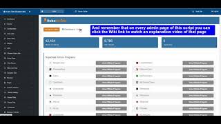PHP Cam Script (v4) - Set Up Tour Video - Dashboard