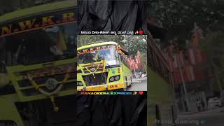 NWKRTC RANADEERA EXPREES BUS MASS ENTRY|| SIRSI KING 👑⚡💖||