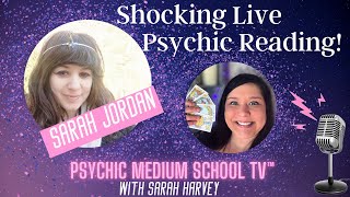 LIVE Real Psychic gives a SHOCKING live Reading to a Medium | Psychic Medium School TV™