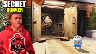 GTA 5 : Shinchan Opened The Secret Door Of Franklin's House.. (GTA 5 Mods)