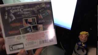 Spirit Camera The Cursed Memoir 3DS Unboxing