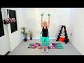 🪑 beginner friendly seated strength workout with dumbbells 20 minutes