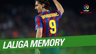 LaLiga Memory: Zlatan Ibrahimovic Best Goals and Skills