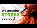 The RELAXING Watercolor Technique Even Beginners Can Try