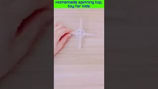 Homemade spinning top, toy for kids