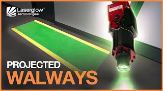 Projected Walkways- Laserglow's VirtuaLine and SafetyCast Projectors