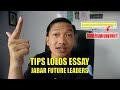 TIPS MEMBUAT ESSAY JABAR FUTURE LEADERS (AJUDAN MILENIAL GUBERNUR JAWA BARAT) - PART 2