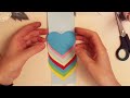 easy rainbow water fall card for special days diy mother s day special card