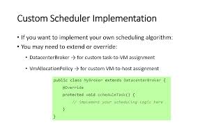 CloudSim Basics