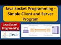 Java Socket Programming - Simple Client and Server Program | Socket Programming in Java