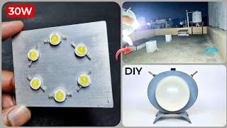 How To Make Super Bright LED Emergency Light | DIY LED Flashlight | By- CreativeShivaji