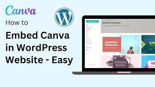How To Embed Canva In WordPress Website (Step By Step) !