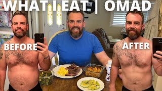 Here's everything I eat doing OMAD | One Meal a Day