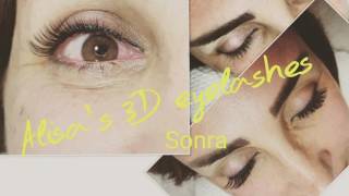 Ipek kirpik Uygulamasi(Alisa's 3D eyelashes)