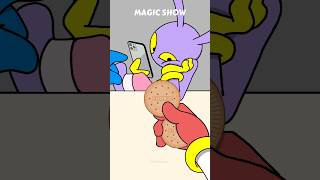 Never Ending Cookie Magic Trick!!😱Jax \u0026 Pomni Funny Tutorial Animation 12 #tricks #magic #tutorial