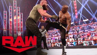 Braun Strowman vs. Bobby Lashley: Raw, Feb. 22, 2021