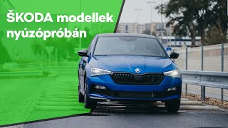 Így tesztelik a ŠKODA modelleket