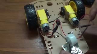 2WD ROBOT CAR #2 ซื้อARUINO เล่นหุ่นยนต์เบื้องต้น เดินหน้าถอยหลัง หมุนวนซ้ายขวา start basic of robot