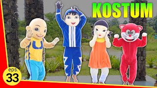 Drama Badut Boboiboy Lomba Pakai Kostum Badut