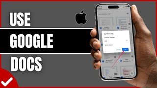 How To Use Google Docs On iPhone (full guide)