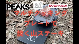 【ギアテスト】FUTURE FOX　＋　エバニューのアルコールストーブで焼くステーキ【本編】