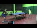 ALFRED SABAY vs. ALMEL JACOB PRACTICE MATCH GAME 1 10/7/2020 🇵🇭  🏓