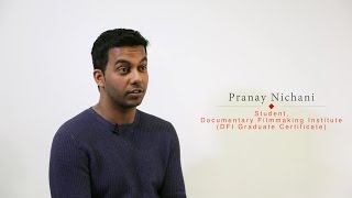 Seneca's Documentary Filmmaking Institute (DFI) - Pranay's Story