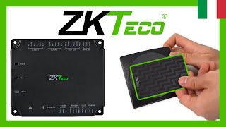 Controllo Accessi ZK-C2-260 e Lettore di Schede ZKTeco 💳