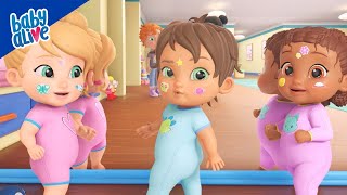 Jugando con pegatinas 👶✨ NUEVOS episodios de Baby Alive 👶✨ Dibujos animados oficiales para niños