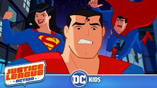Justice League Action | Funniest Superman Moments | @dckids