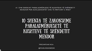 10 Shenjat Paralajmëruese të Gjendjës së Shëndetit Mendor