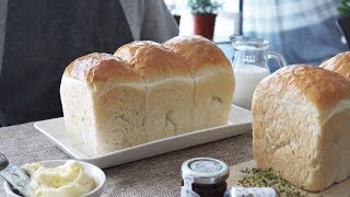 부드럽고 쫄깃한 우유식빵 만들기/발효빵(Making milk bread,꼬마츄츄)